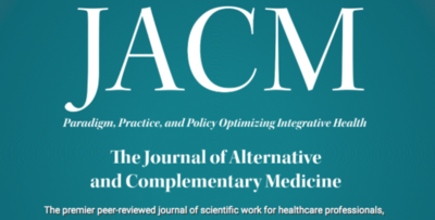 Studio in pubblicazione sulla rivista scientifica statunitense &ldquo;Journal of Alternative and Complementary Medicine&rdquo;