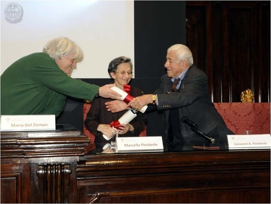 Un momento della cerimonia