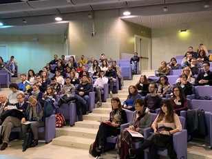 Atmosfera di curiosit&agrave; e voglia di partire per i centoventi studenti del CLab di Unica 2018/19