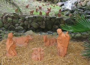 Un particolare della Nativit&agrave;