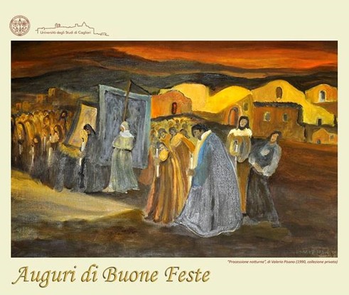 L'immagine che accompagna nel 2018 gli auguri del Rettore