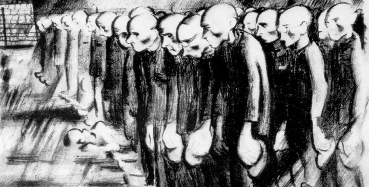 Giornata della Memoria 2019 all'Universit&agrave; di Cagliari (immagine: "K.Z. Disegni dai campi di concentramento nazifascisti", Edizioni BeccoGiallo)
