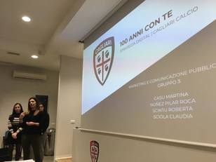 La presentazione di uno dei project work elaborati durante il corso tenuto da Alessandro Lovari