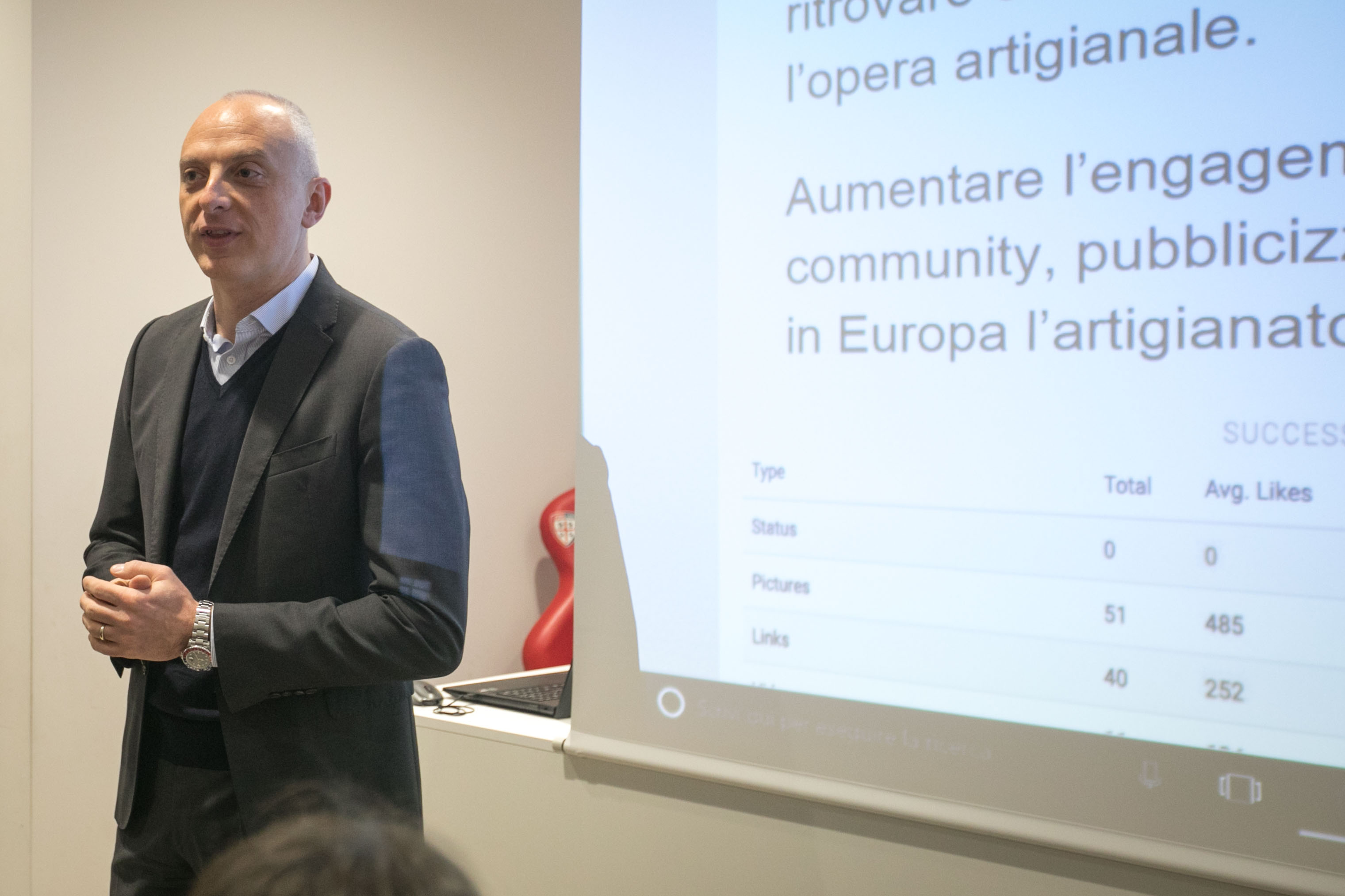 Il Direttore Generale del Cagliari Calcio Mario Passetti