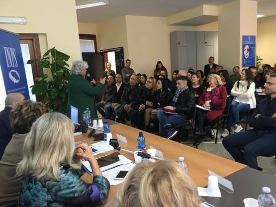L'intervento del Rettore all'INPS