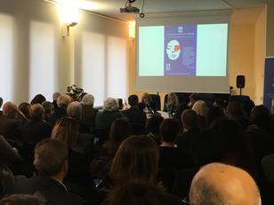 La sala dell'INPS durante il convegno