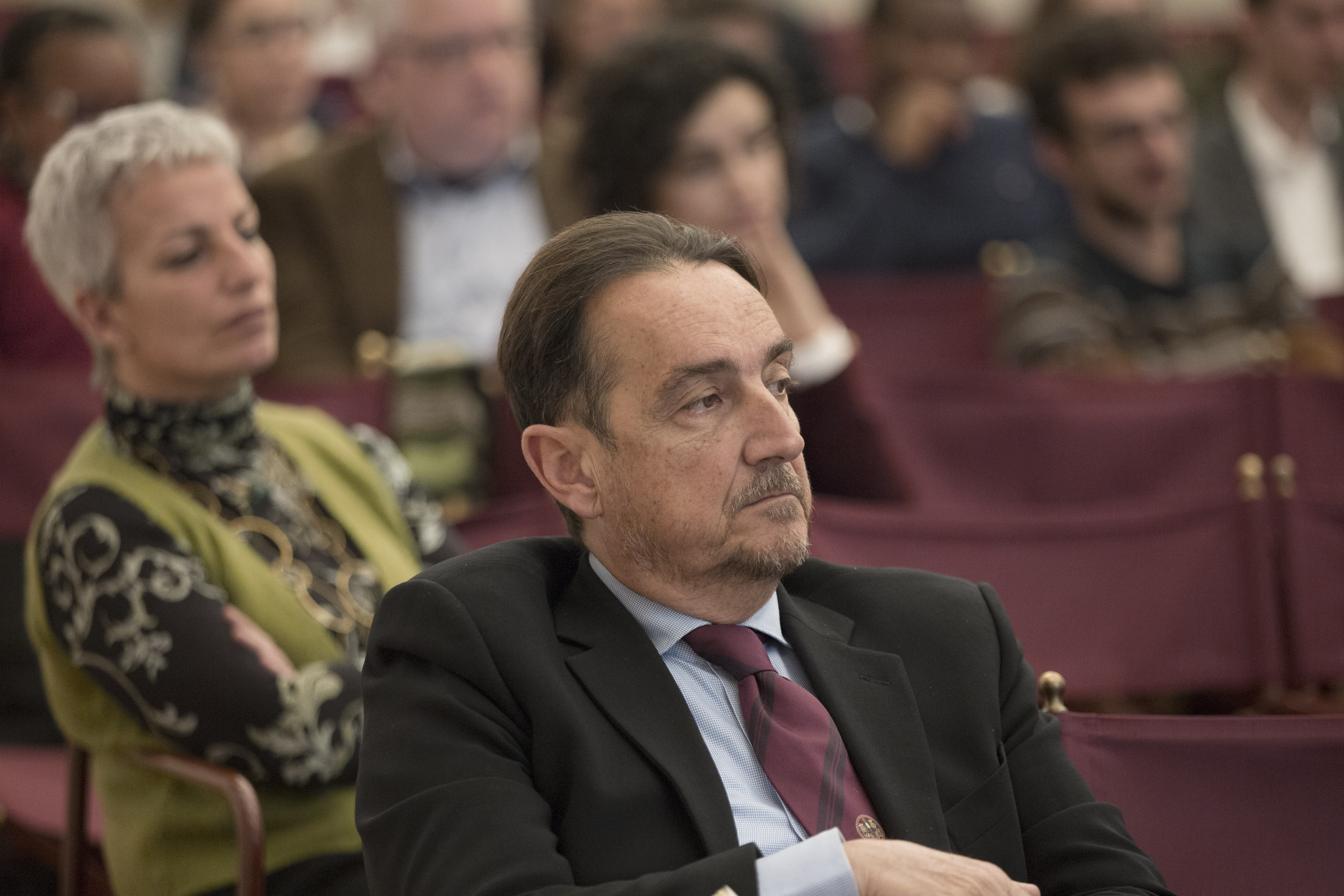 Gianmario Demuro durante i lavori di SAR Italia