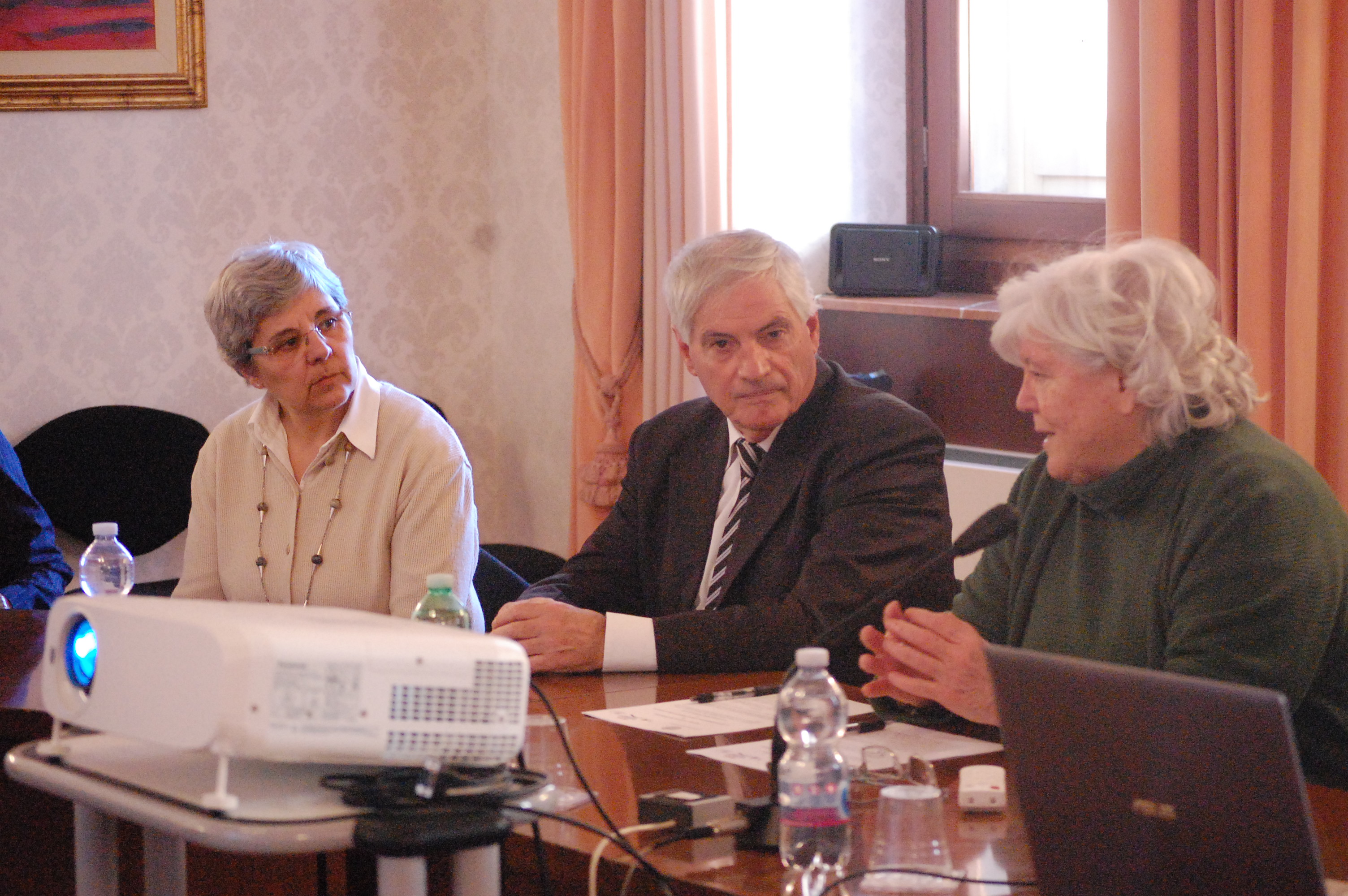 Rosa Cidu, Tarcisio Agus, il Rettore Maria Del Zompo