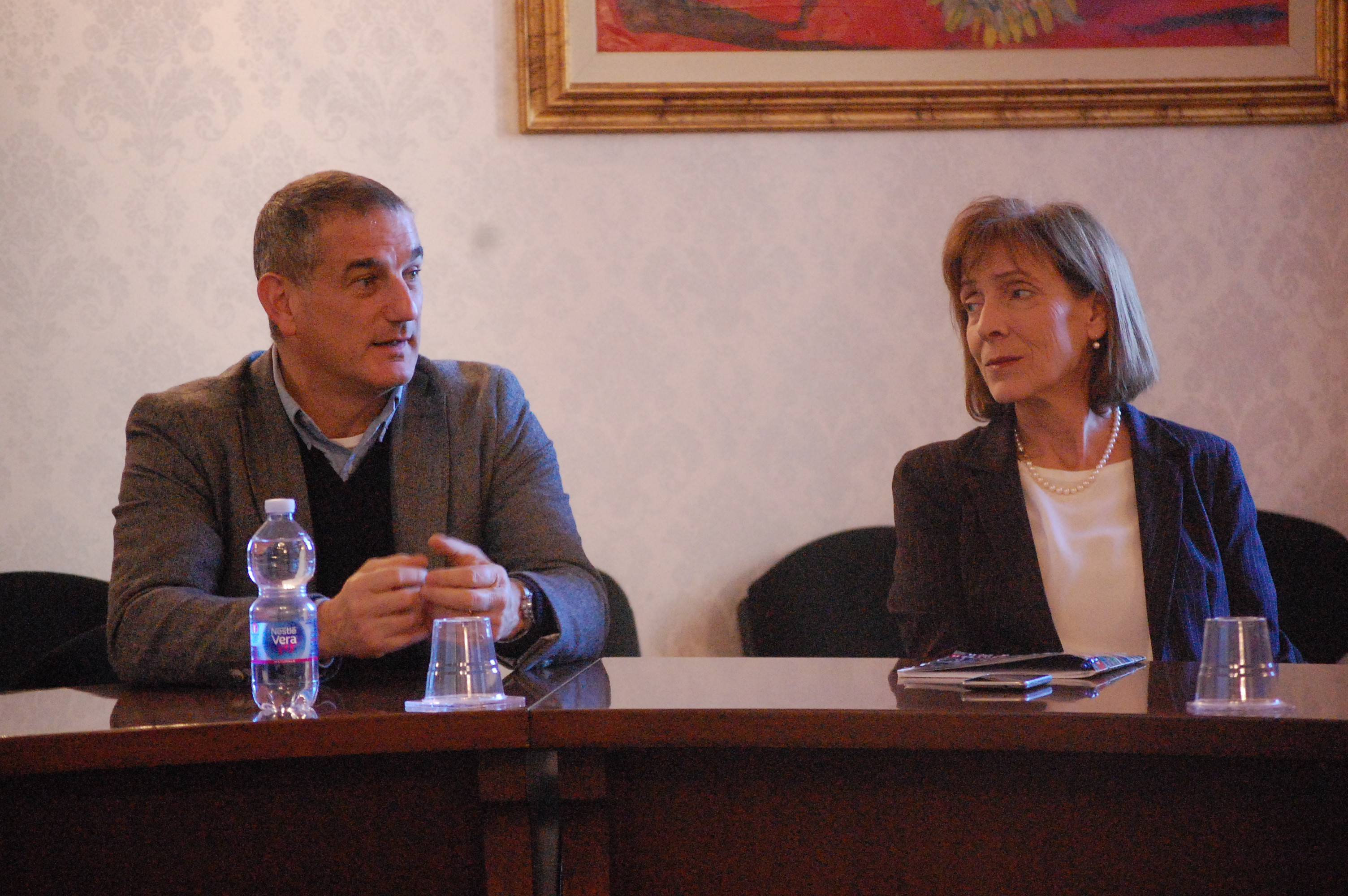 Giovanni De Giudici e Fabrizia Biggio