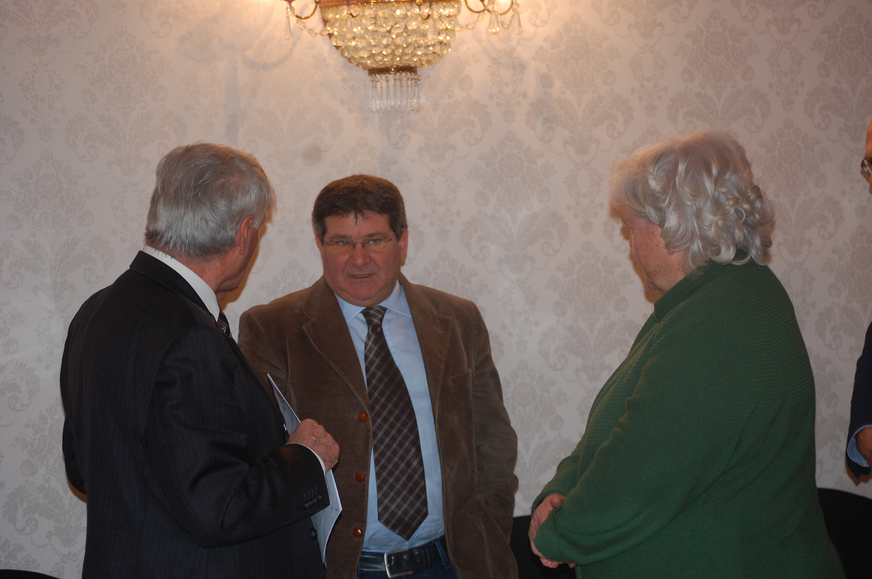 Tarcisio Agus con Francesco Mola e Maria Del Zompo
