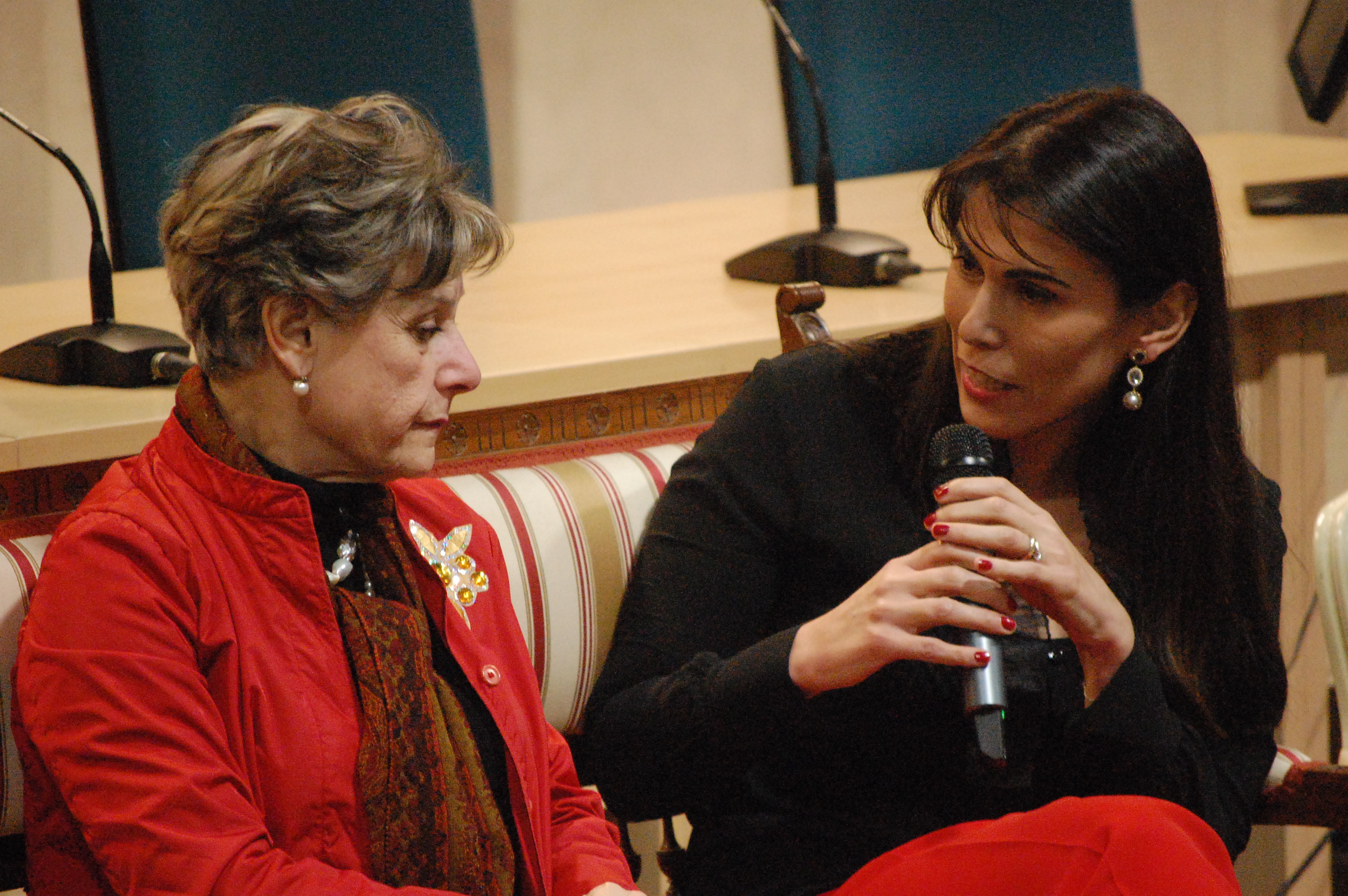 Simonetta Agnello Hornby e Manuela Arca