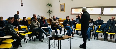 Il professor Banni in un recente incontro con i produttori zootecnici