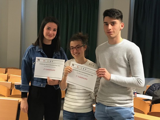 Olimpiadi Neuroscienze, i vincitori del 2019. Andrea Dolooc, Alessia Melis e Alberto Piroddi accedono alla finale nazionale