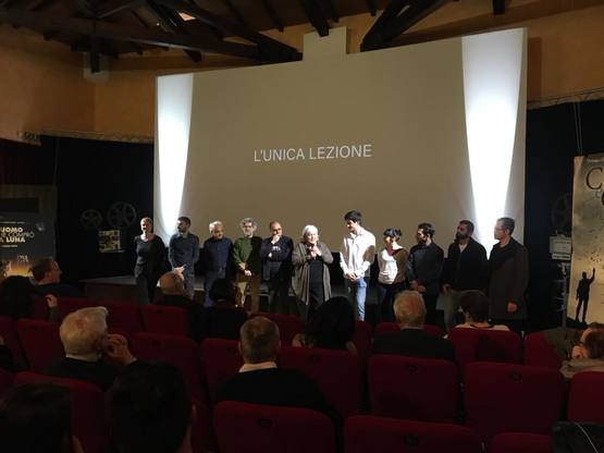 Il Rettore alla presentazione del film