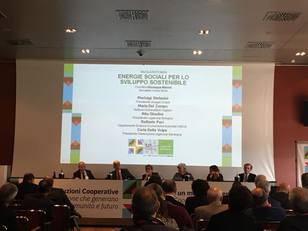 Un'immagine del congresso della Legacoop Sardegna