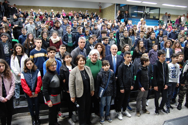 Foto di gruppo con i finalisti