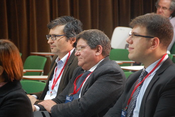 In sala anche Claudio Conversano e Francesco Mola, Prorettore vicario