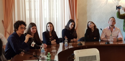 I rappresentanti dei gruppi in finale