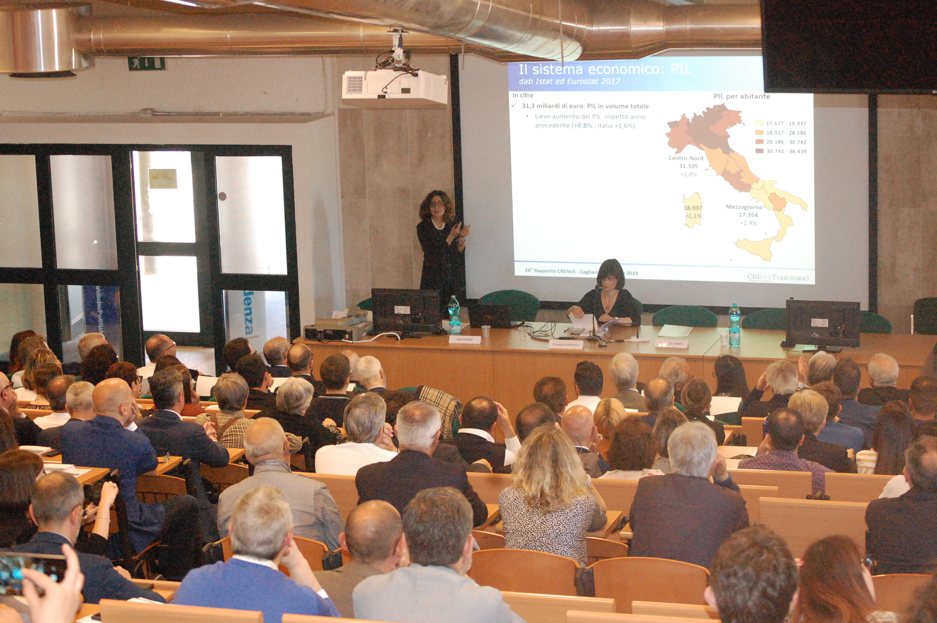 Rapporto CRENoS 2019: la presentazione di Bianca Biagi