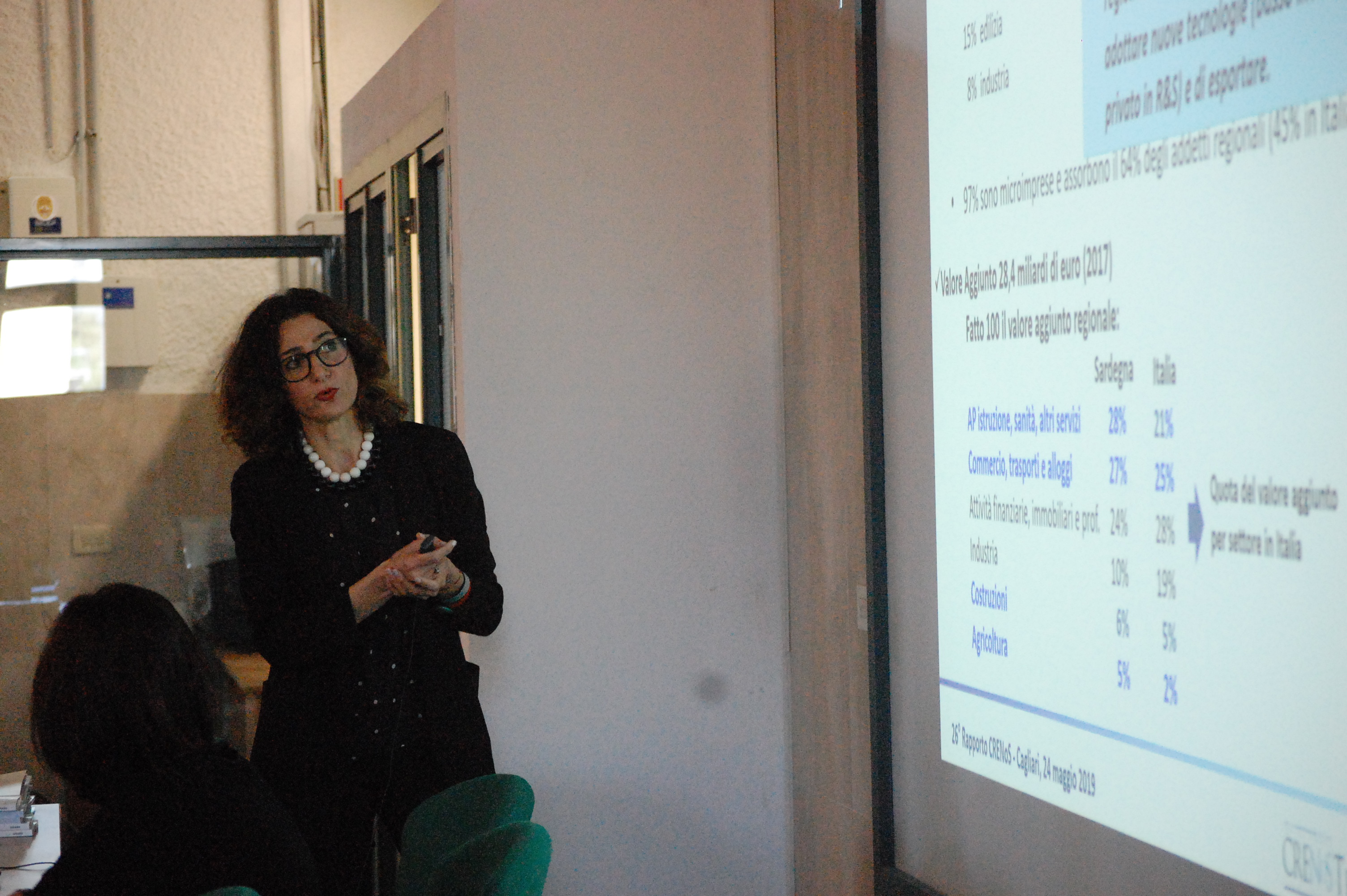 Rapporto CRENoS 2019: la presentazione di Bianca Biagi