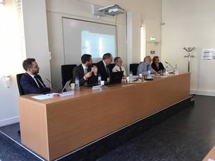 Parigi. Il tavolo dei relatori della prima giornata