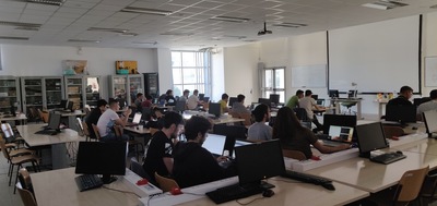Una fase delle lezioni curate dai docenti afferenti al Diee