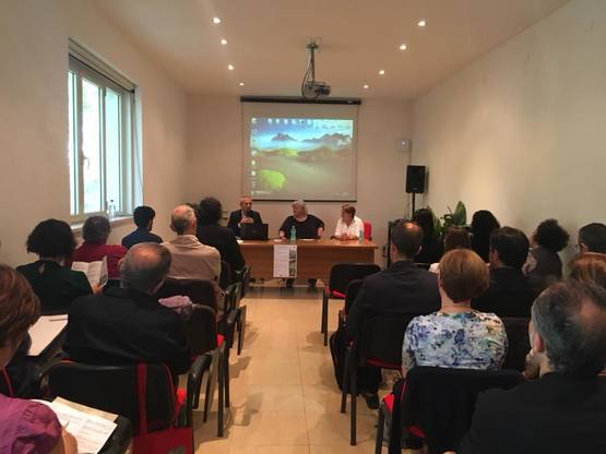 L'incontro nell'Aula Mameli Calvino dell'Orto Botanico