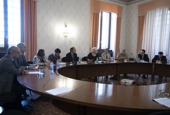 La conferenza stampa di presentazione dell'accordo