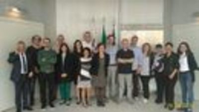 Bastia. Il gruppo di lavoro al kickoff meeting