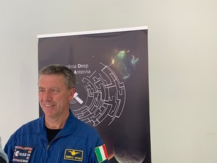 L'astronauta Roberto Vittori