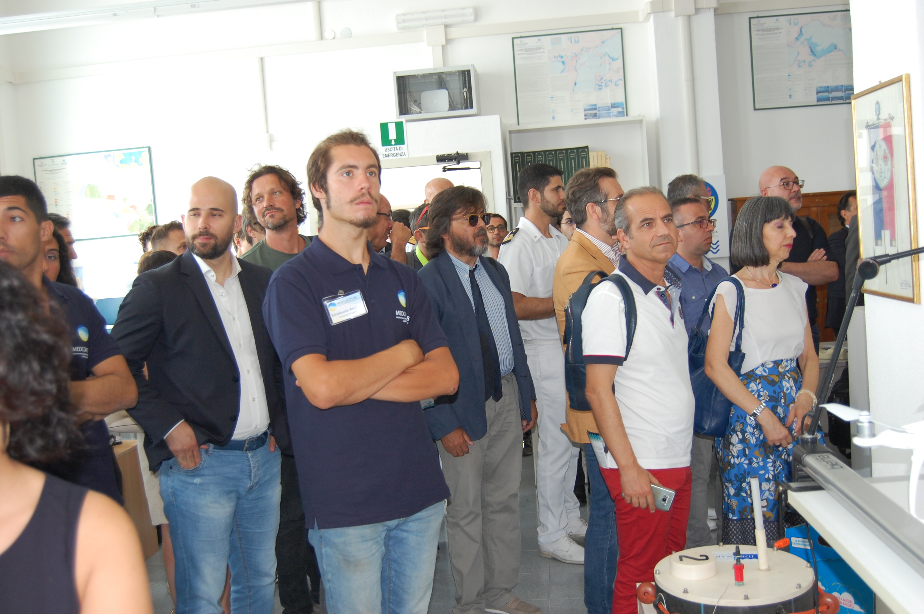 MEDCOASTLAB, un momento dell'inaugurazione