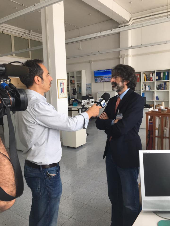 MEDCOASTLAB, Mauro Scanu intervista Giovanni Coco per il TGR della RAI