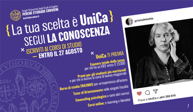 UniCa con il Premio Nobel per la Letteratura Grazia Deledda