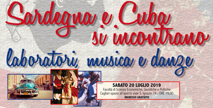 Serata di sabato 20 luglio 2019 nella facolt&agrave; di Scienze economiche, giuridiche e politiche di Cagliari (spazio all'aperto di viale Sant&rsquo;Ignazio 74)