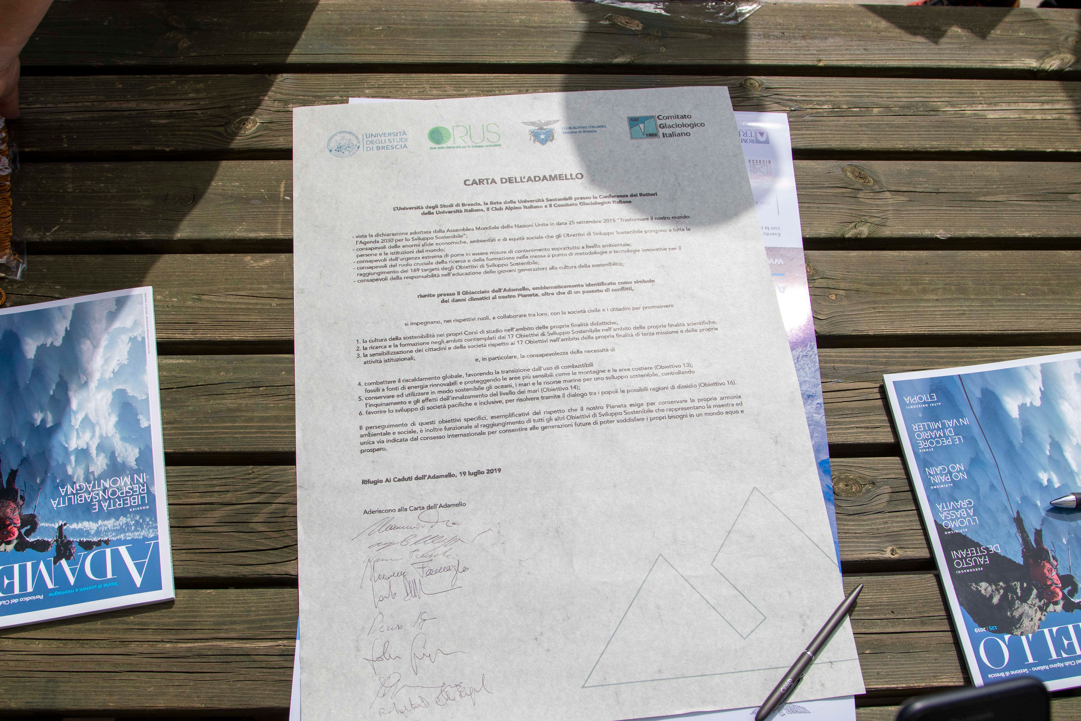 La Carta dell'Adamello