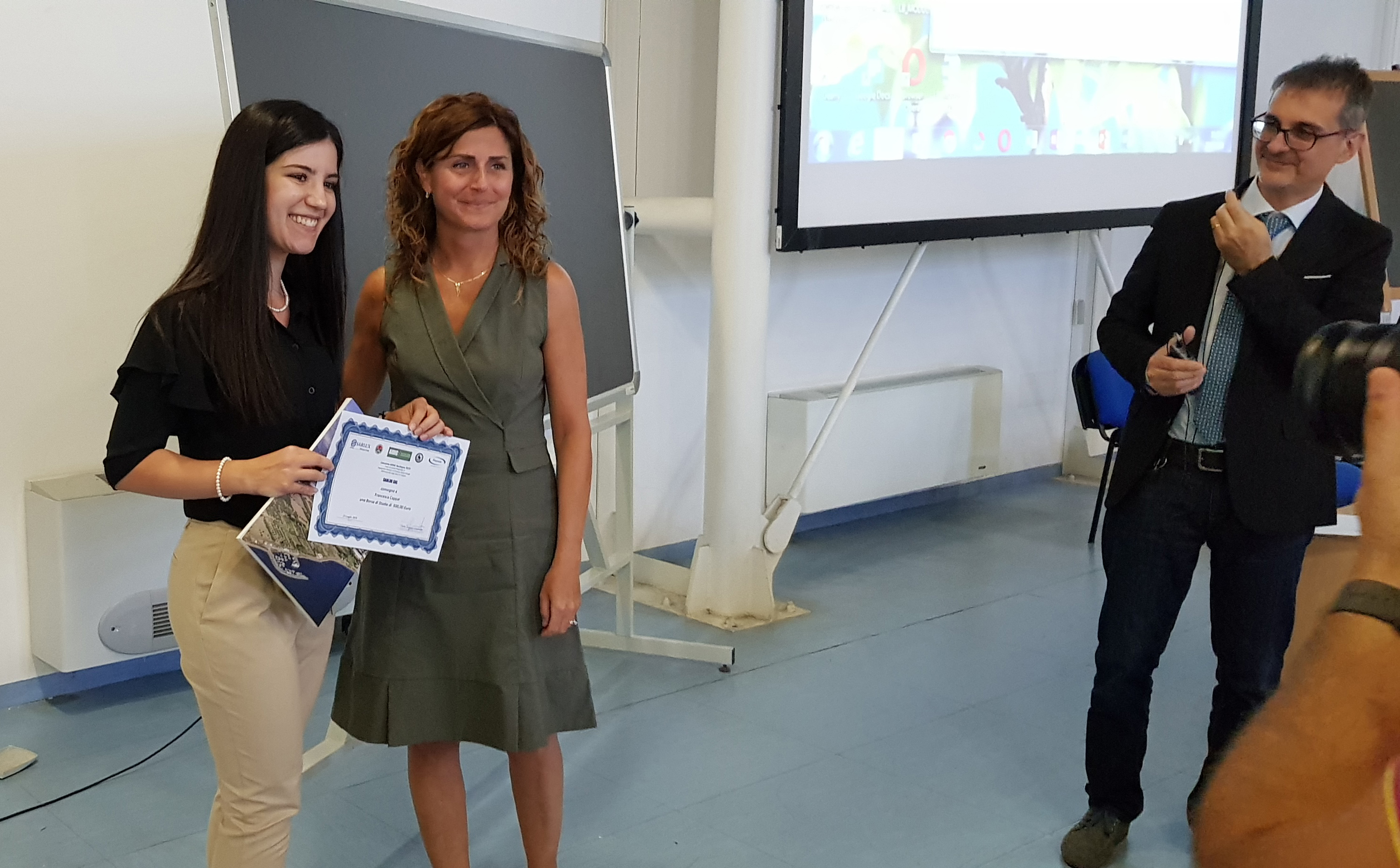 Consegna premi ai migliori laureati del corso triennale in Ingegneria Chimica