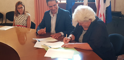 La firma del protocollo di collaborazione