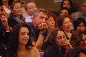 Al centro della foto, Corrado Zoppi, Presidente della Facolt&agrave; di Ingegneria e Architettura, durante l'incontro con Piergiorgio Odifreddi
