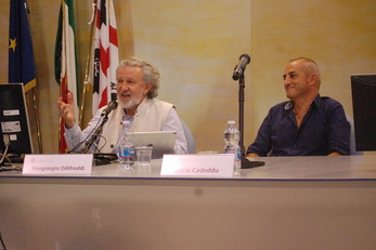 Piergiorgio Odifreddi e Lucio Cadeddu