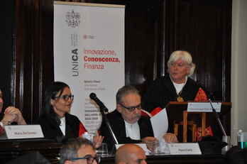 La relazione di Maria Del Zompo, Rettore dell'Universit&agrave; di Cagliari