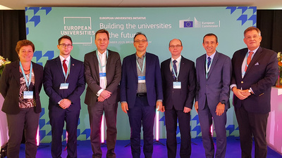 EUROPEAN UNIVERSITIES. Per l&rsquo;ateneo di Cagliari un ruolo di prim'ordine nel consorzio internazionale nato a Bruxelles nel 2019 a sostegno dei valori europei, dell&rsquo;inclusione e dell&rsquo;innovazione nella didattica e nella ricerca