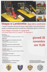 Due miti a confronto. Vespa (nata nel 1946) e Lambretta (1947) sempre protagoniste e amatissime dagli appassionati. Scarica a fondo pagina la locandina dell'evento
