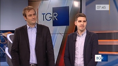 Alessandro Lovari e Simone Ariu a Buongiorno Regione