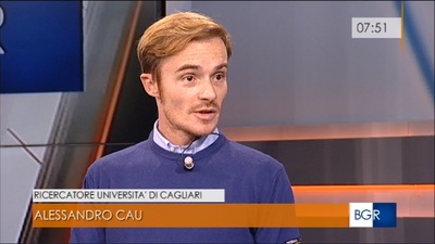 Alessandro Cau durante la trasmissione