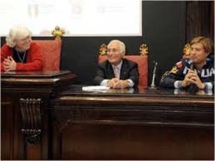 Cagliari. Il rettore, il presidente del Coni regionale e Valerio Aspromonte, testimonial di un progetto congiunto Universit&agrave;-Coni