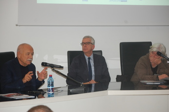 Antonello Cabras, Francesco Pigliaru e Maria Del Zompo