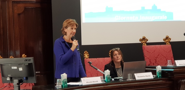 Il Prorettore alla Ricerca Micaela Morelli