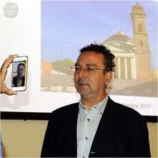 Paolo Sanjust, architetto e docente alla Facolt&agrave; di Ingegneria e Architettura (foto di Francesco Cogotti)