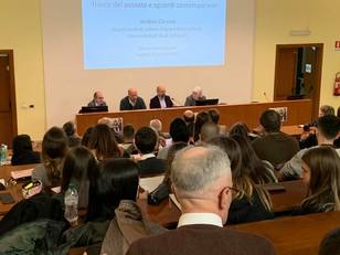 L'intervento di Andrea Corsale al seminario sulla Shoah organizzato dal Dipartimento di Lettere, lingue e beni culturali
