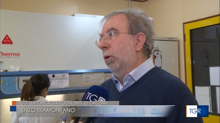 Enzo Tramontano intervistato dal TG della RAI